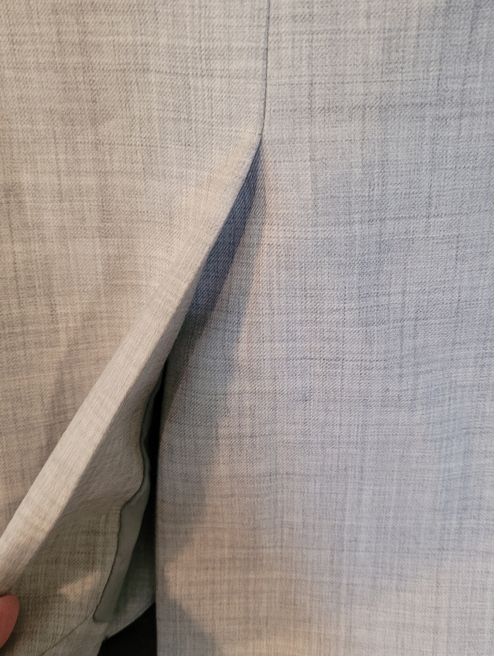 J. Crew 1035 Super 120's light gray wool blazer - 6         Y22 - Picture 10 of 10